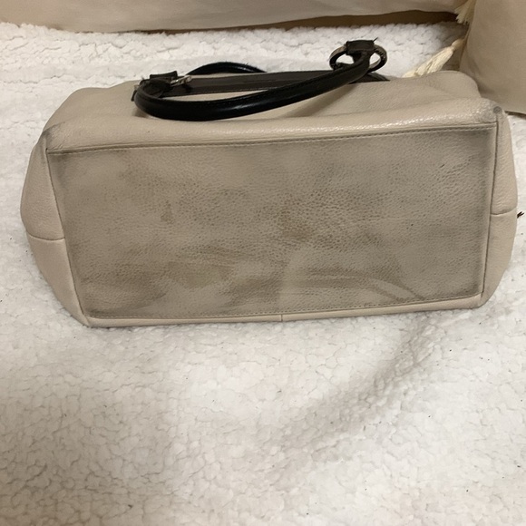 DKNY Leather Two Toned Handbag - Picture 6 of 6